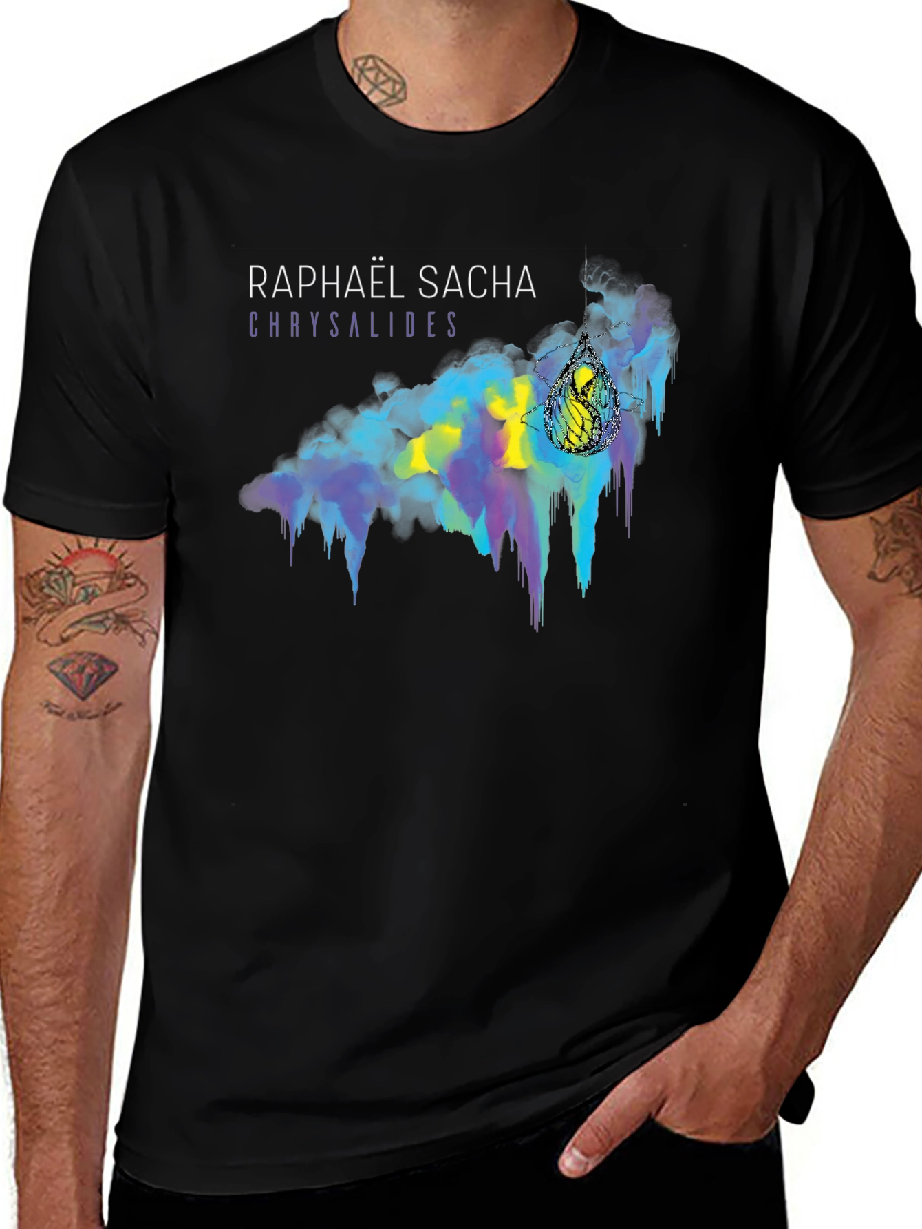 Raphaël Sacha Chrysalides Graphic T-Shirt