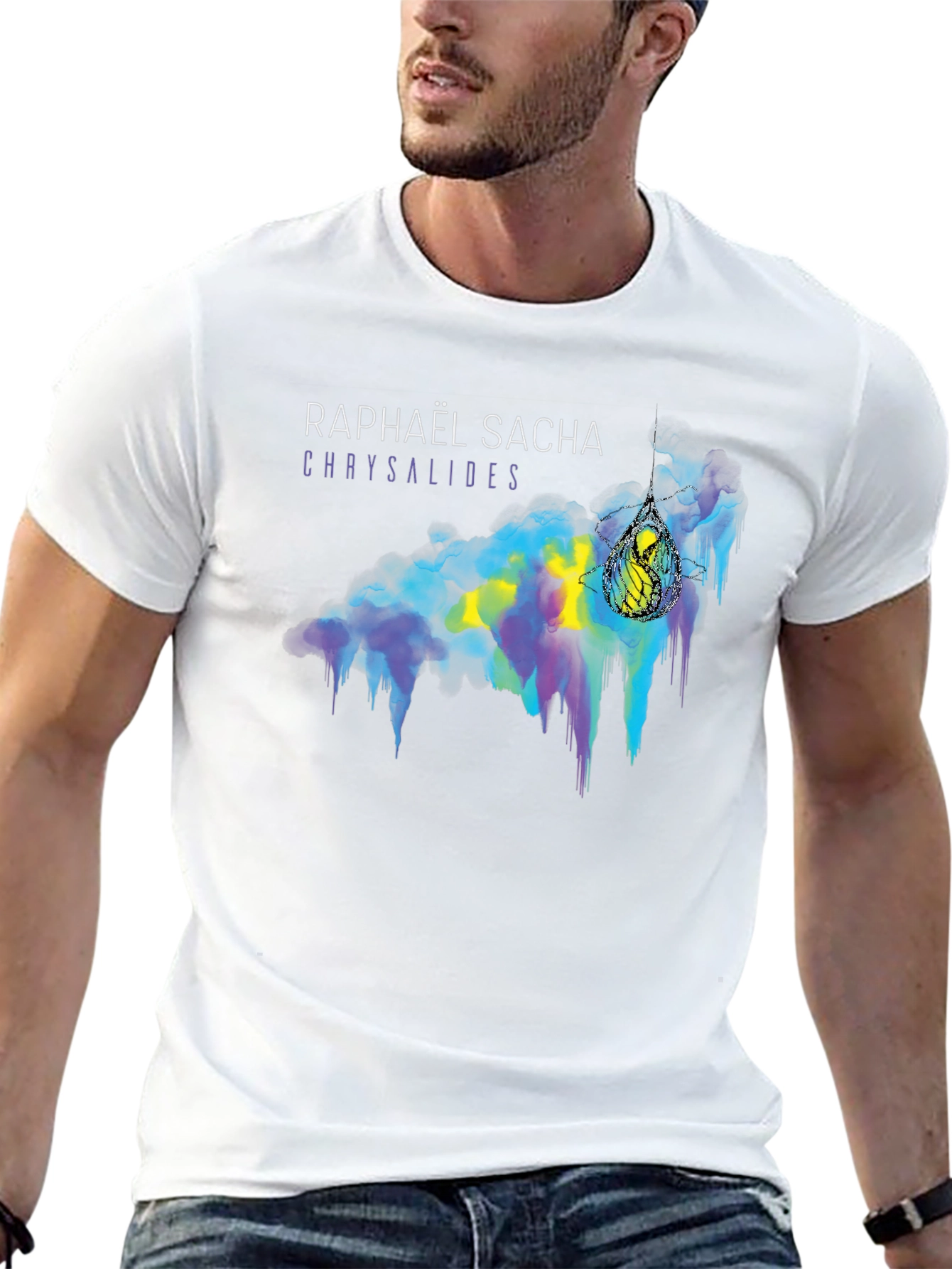 Raphaël Sacha Chrysalides Graphic T-Shirt
