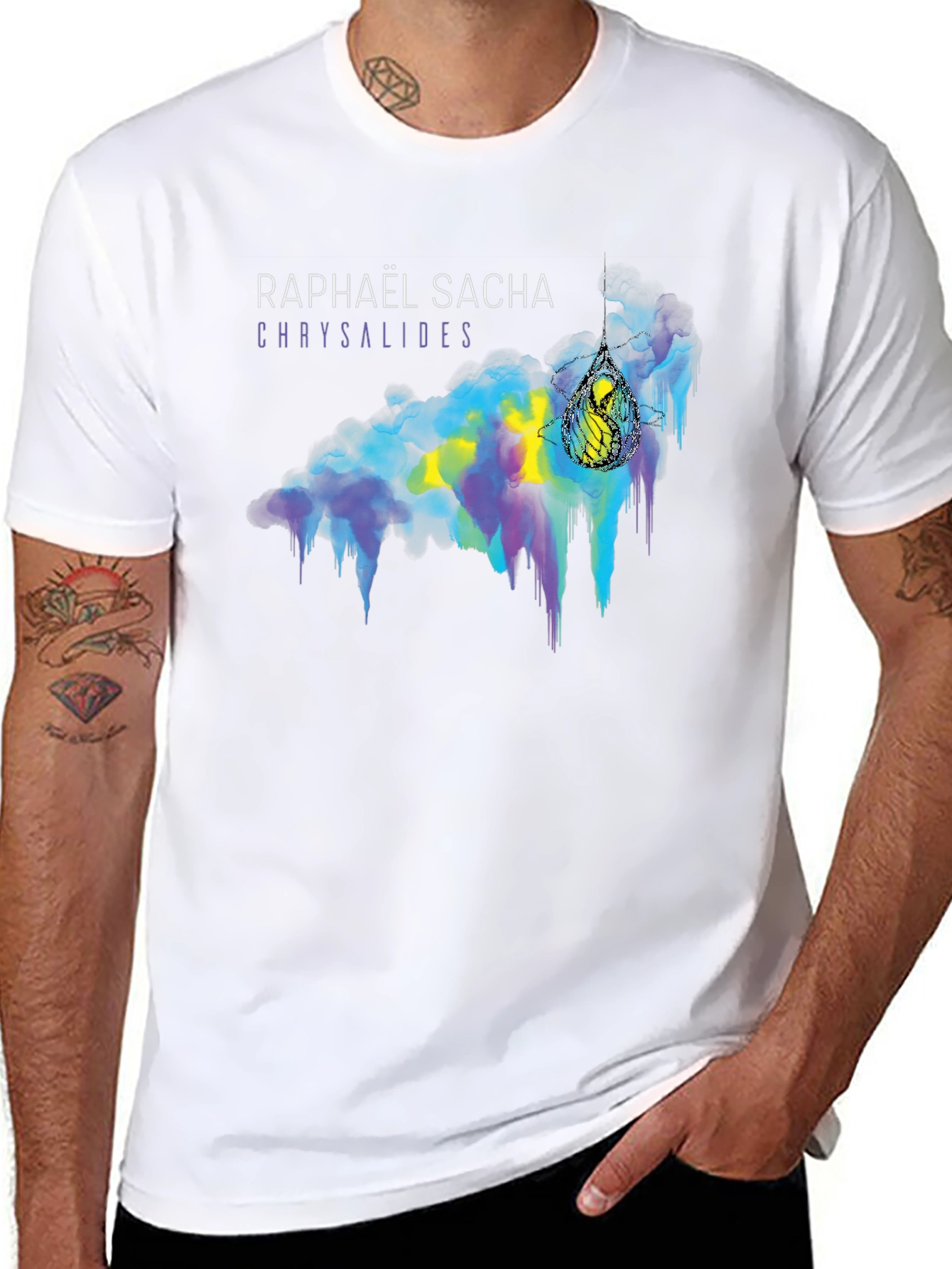 Raphaël Sacha Chrysalides Graphic T-Shirt