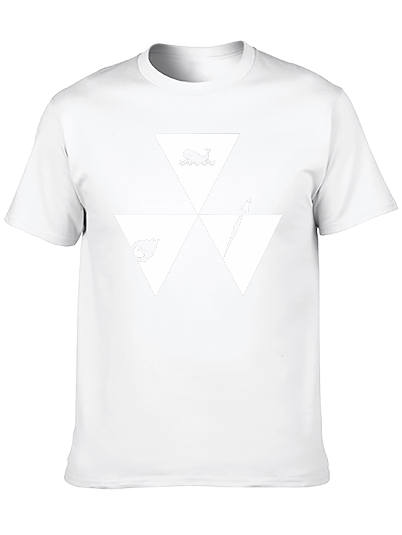 Triforce Elements T-Shirt - Black