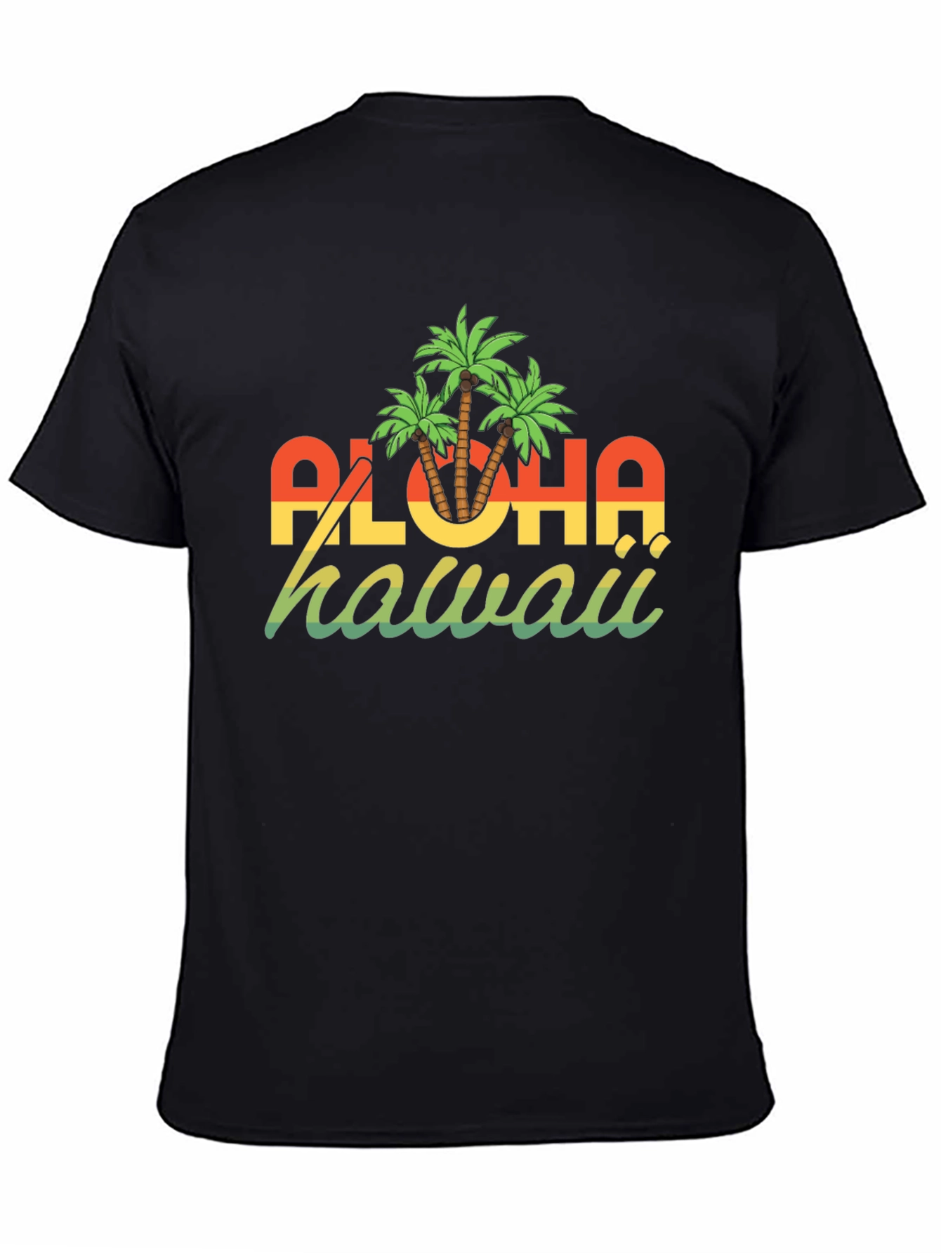 Aloha Hawaii Graphic T-Shirt - Tropical Island Style