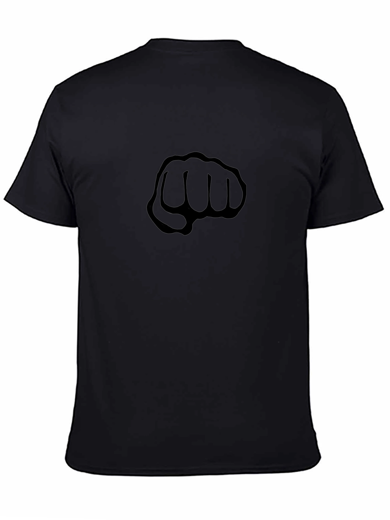 Black Fist Graphic Tee - Modern Urban Style