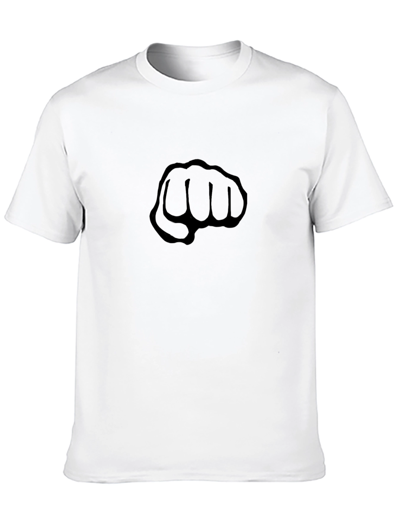 Black Fist Graphic Tee - Modern Urban Style