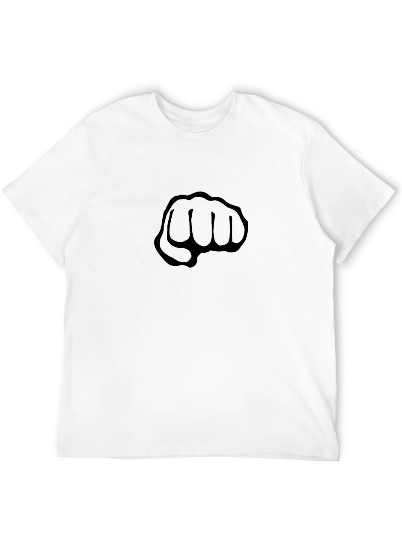 Black Fist Graphic Tee - Modern Urban Style