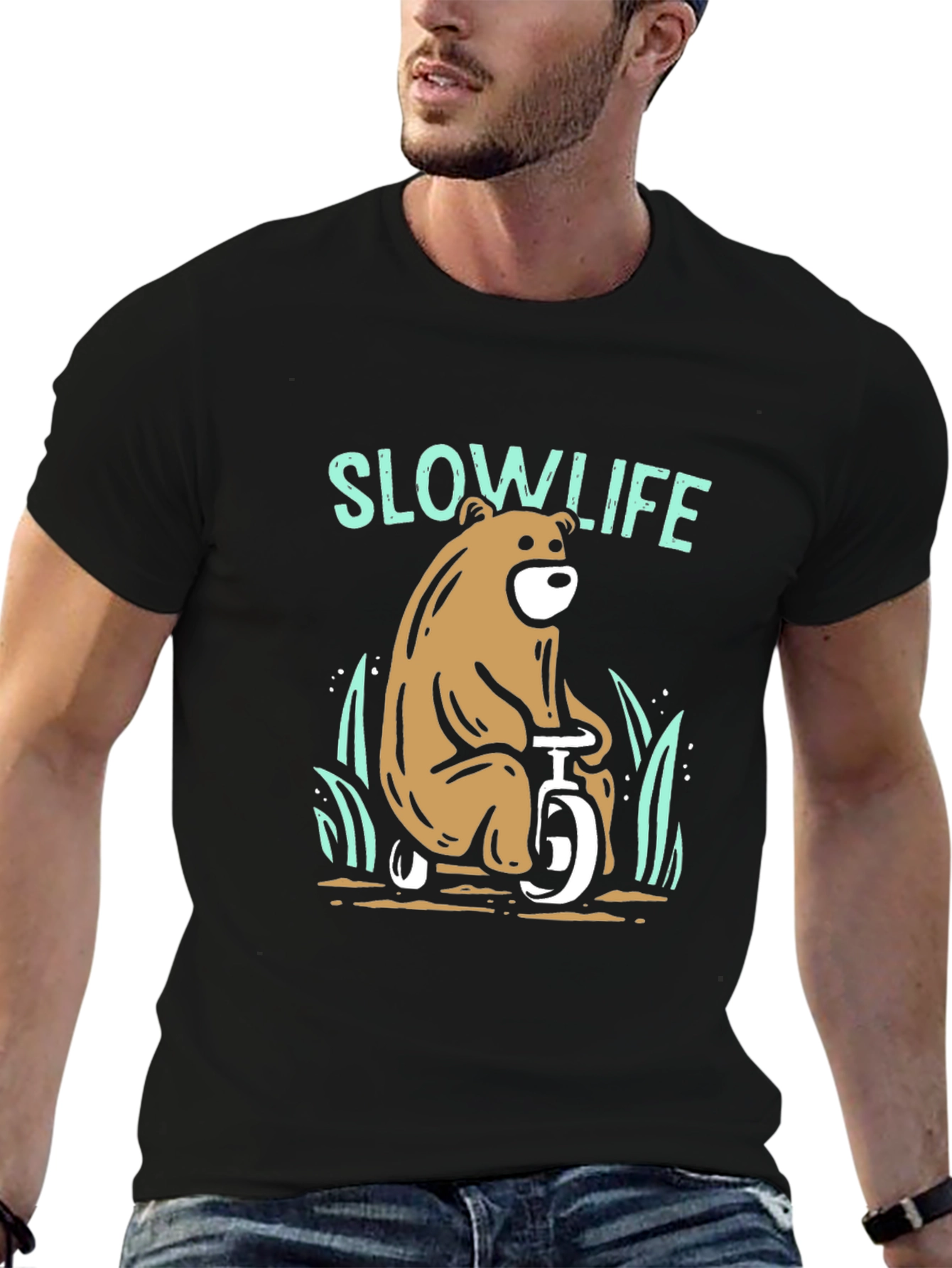 Slowlife Bear T-Shirt