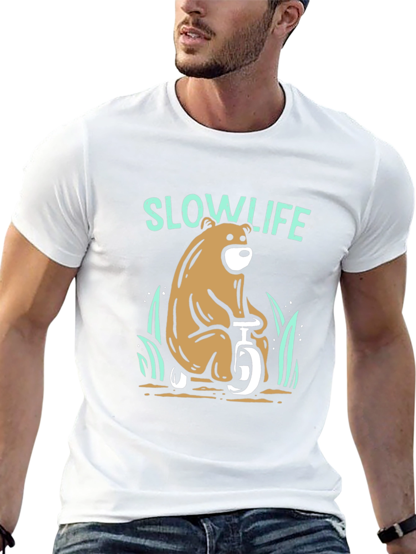 Slowlife Bear T-Shirt