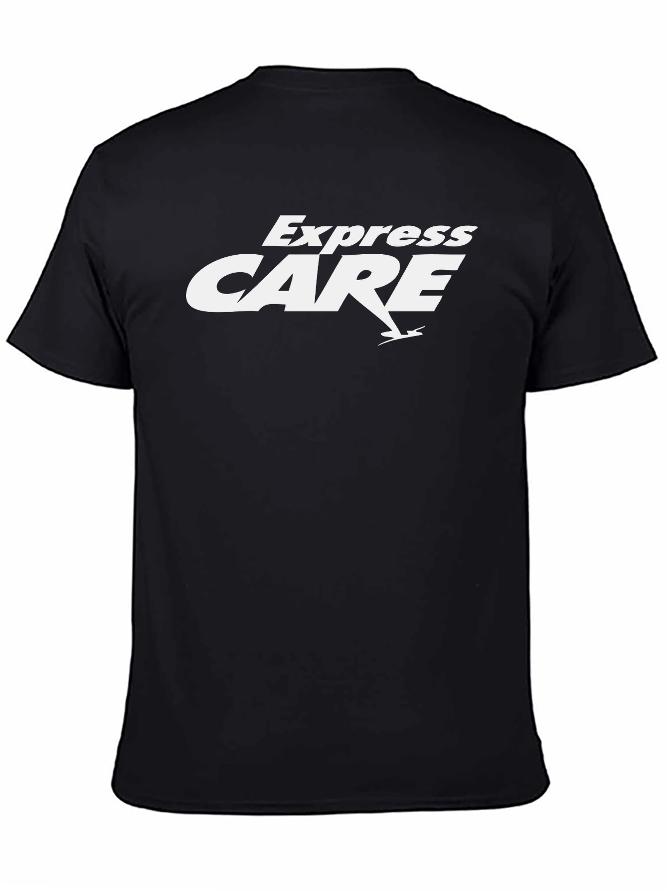 Express Care Black Graphic T-Shirt