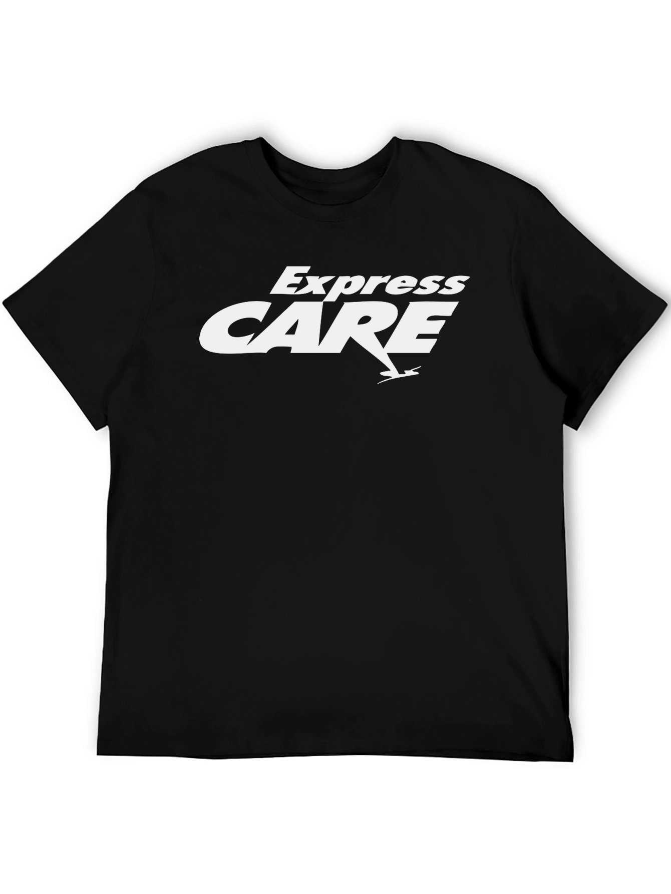 Express Care Black Graphic T-Shirt