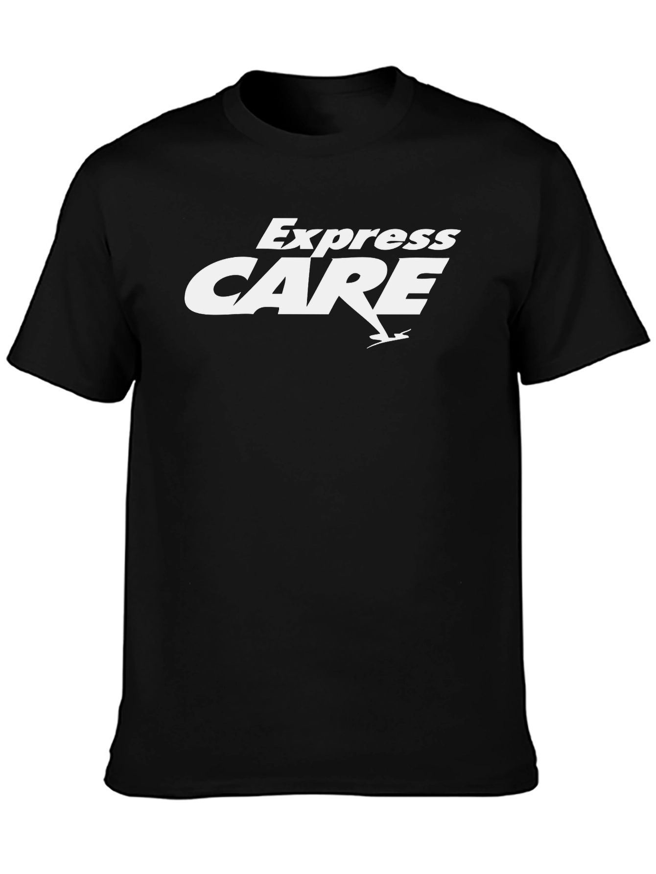 Express Care Black Graphic T-Shirt