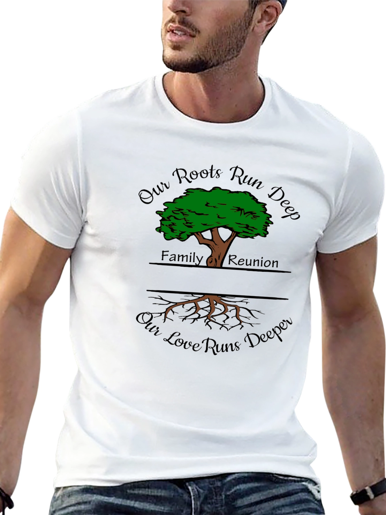 Family Reunion Tree Roots T-Shirt