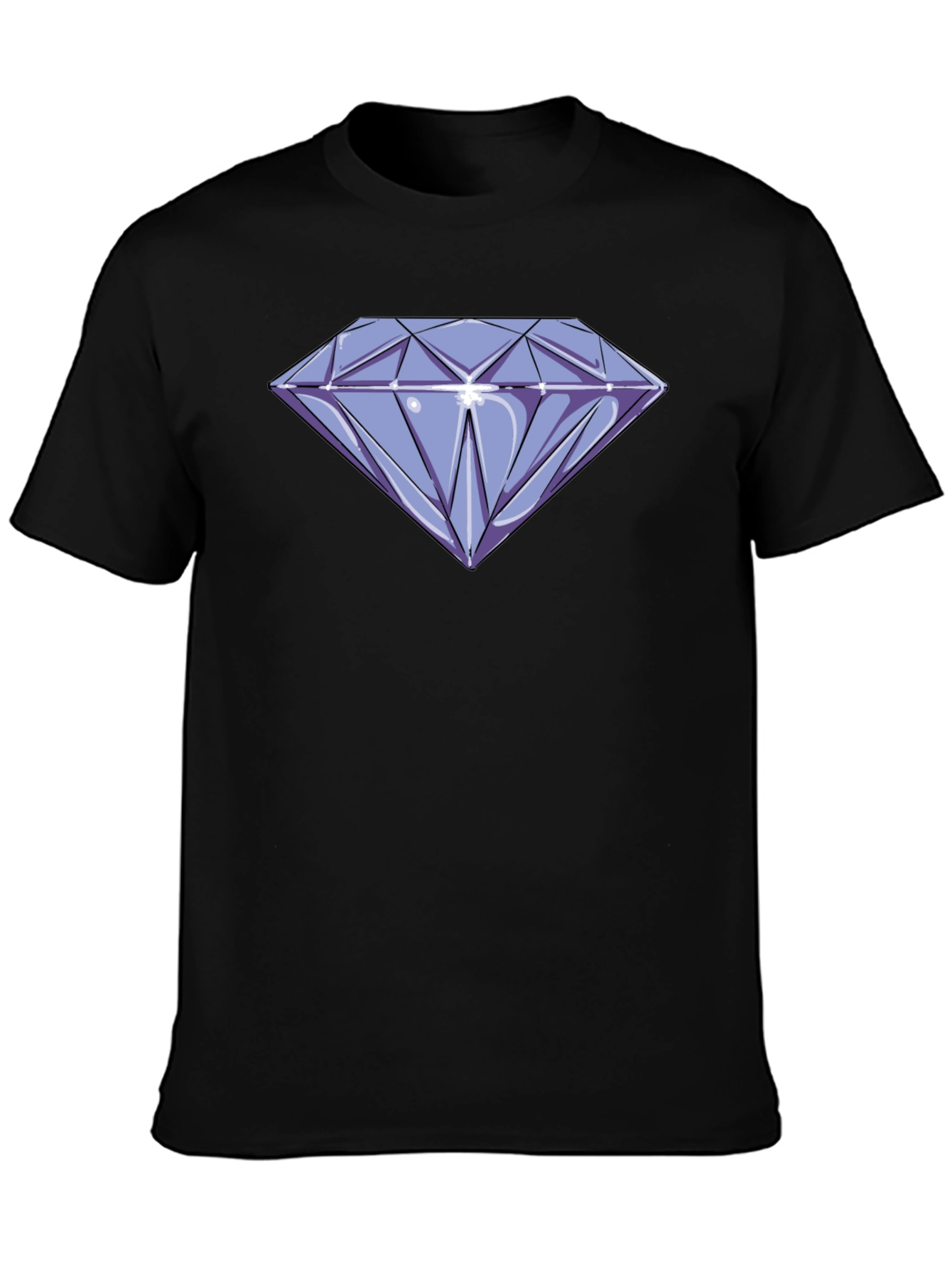 Diamond Graphic T-Shirt - Casual Style