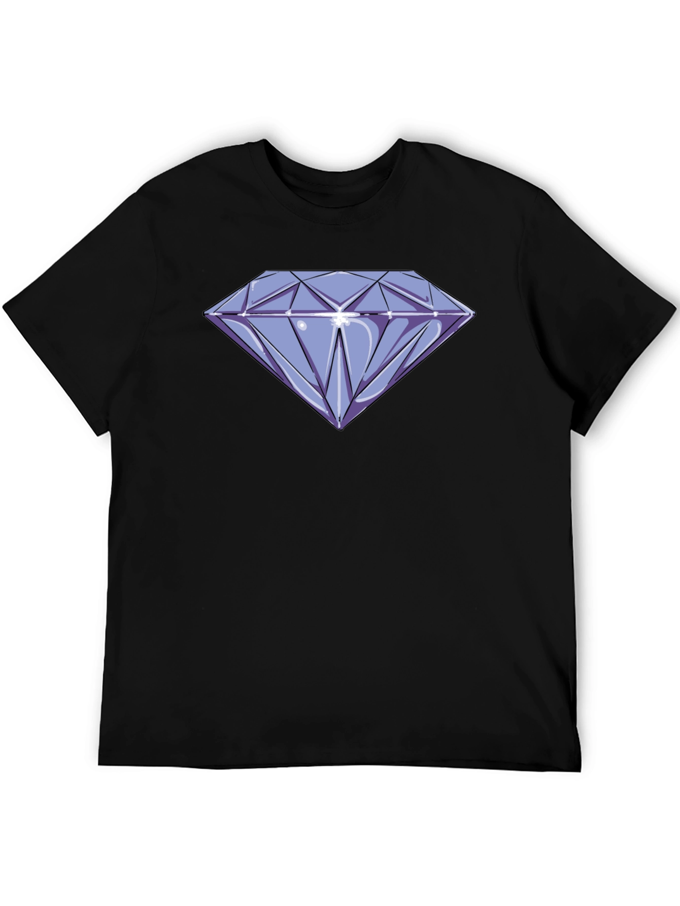 Diamond Graphic T-Shirt - Casual Style