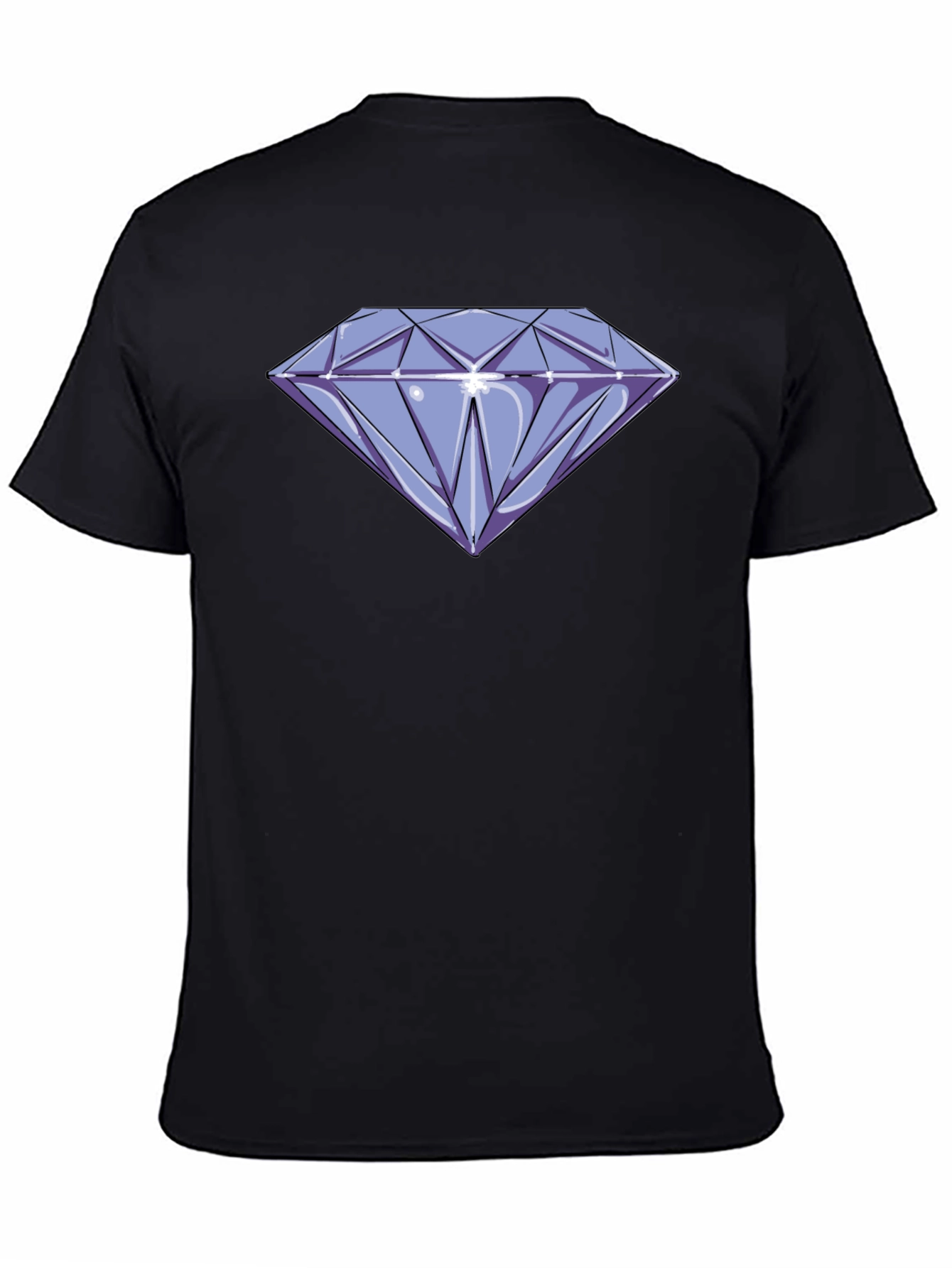 Diamond Graphic T-Shirt - Casual Style