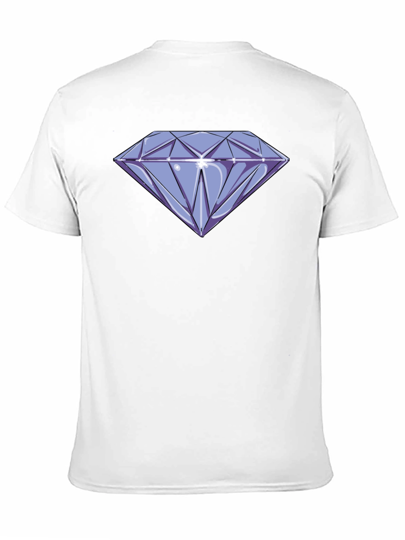 Diamond Graphic T-Shirt - Casual Style