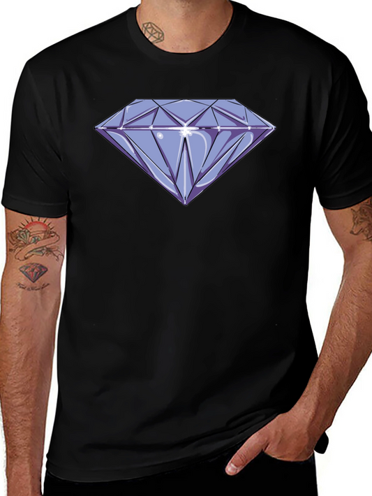 Diamond Graphic T-Shirt - Casual Style