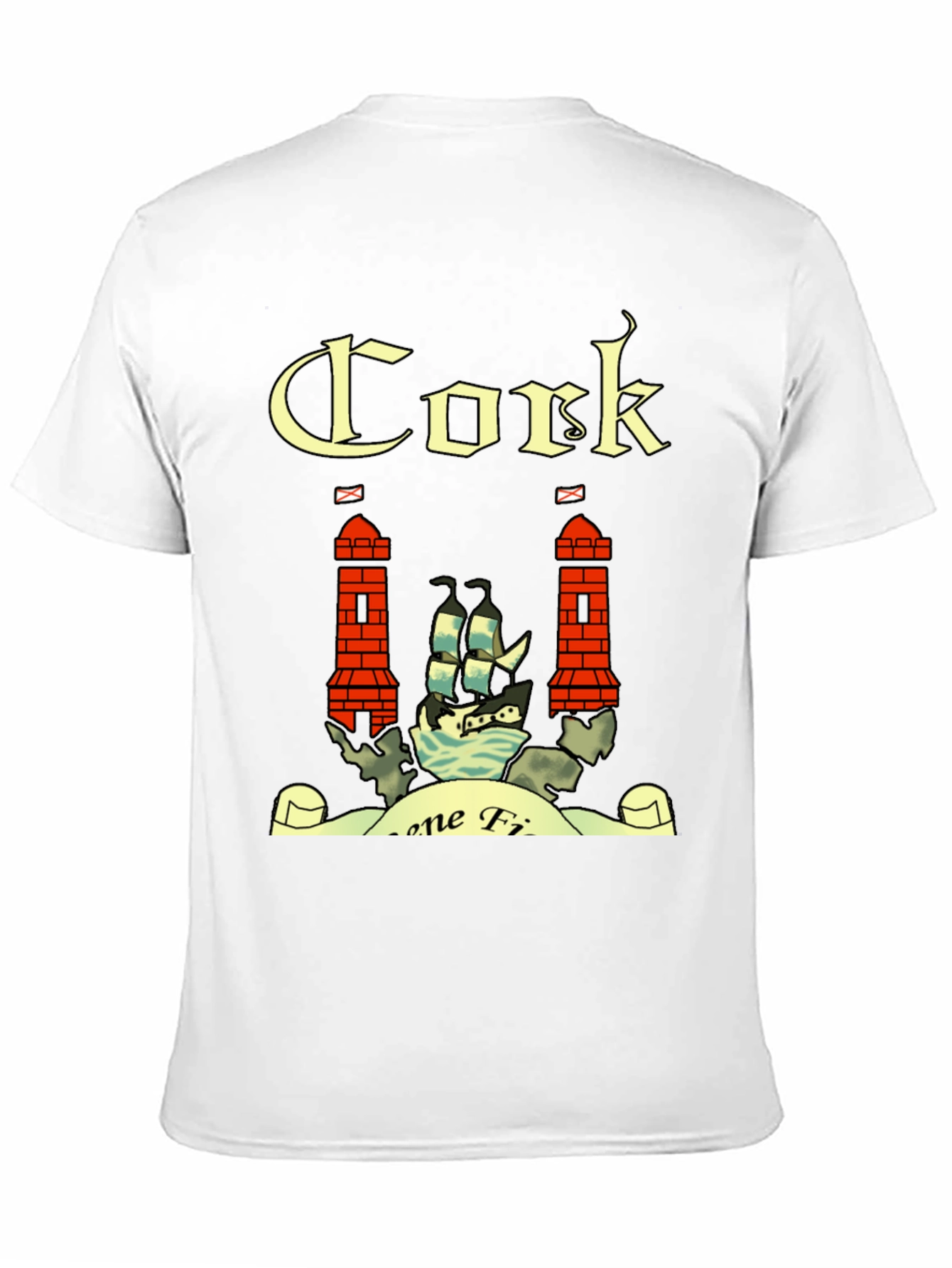 Cork Ireland Crest Graphic T-Shirt