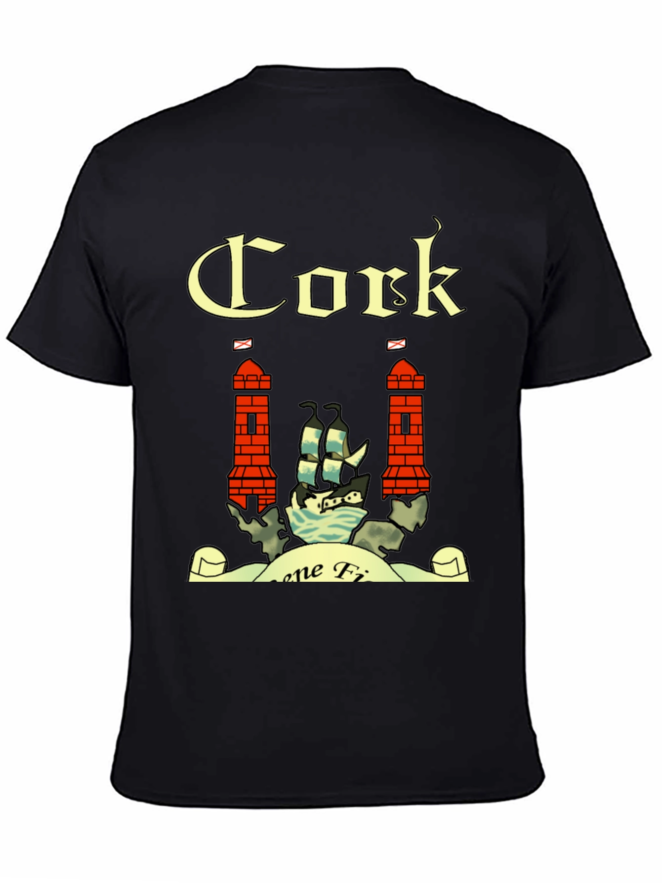 Cork Ireland Crest Graphic T-Shirt