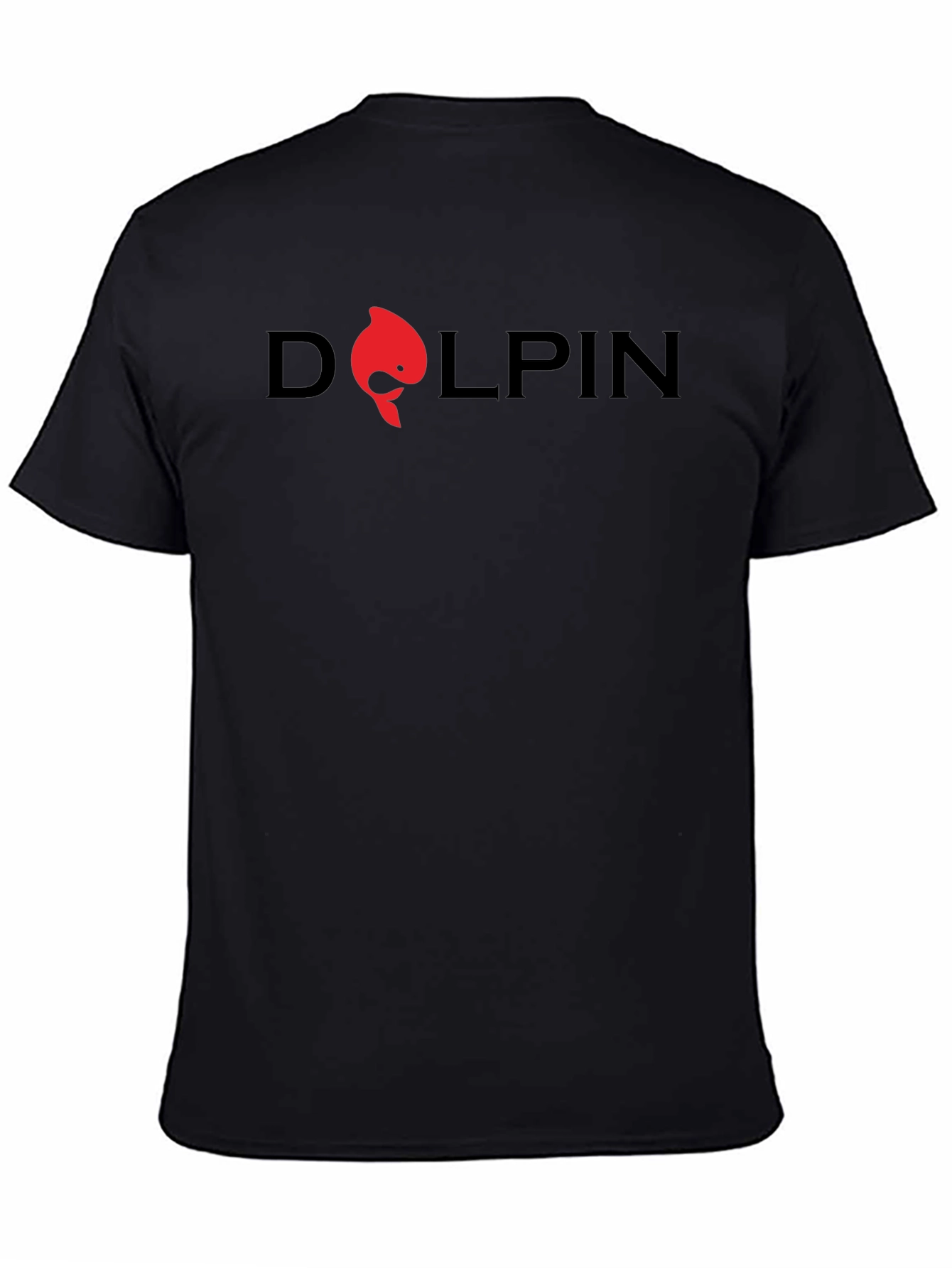 Dolphin Graphic Tee - Black