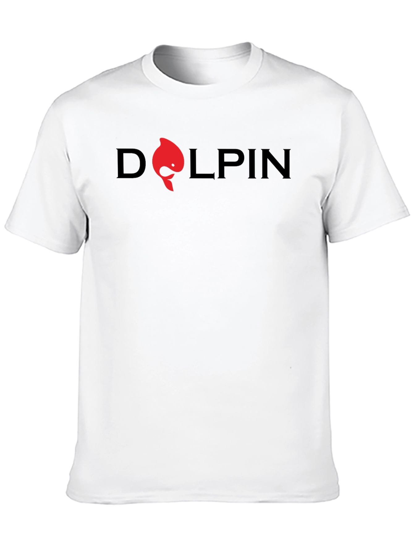 Dolphin Graphic Tee - Black