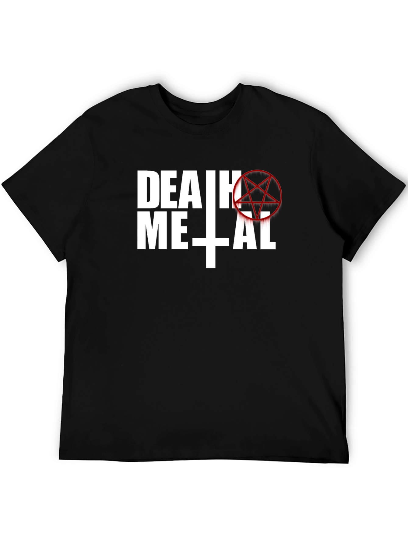 Death Metal T-Shirt - Black Graphic Tee