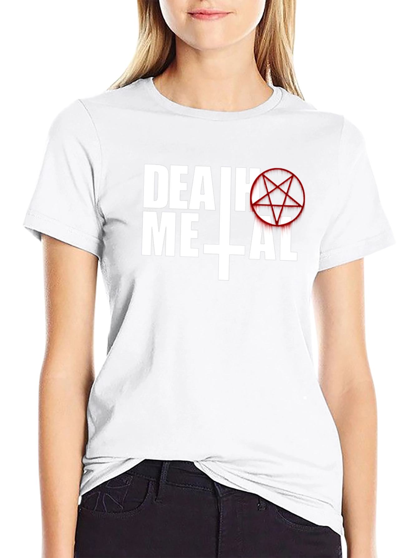 Death Metal T-Shirt - Black Graphic Tee