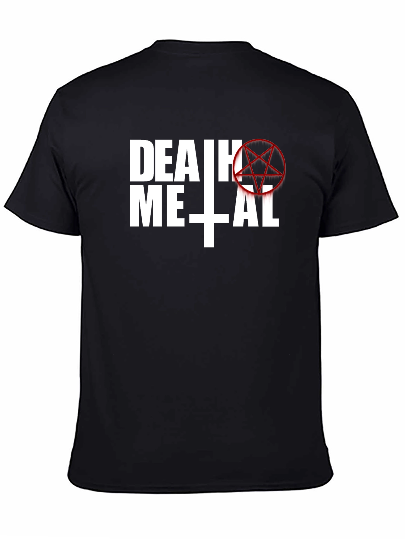 Death Metal T-Shirt - Black Graphic Tee