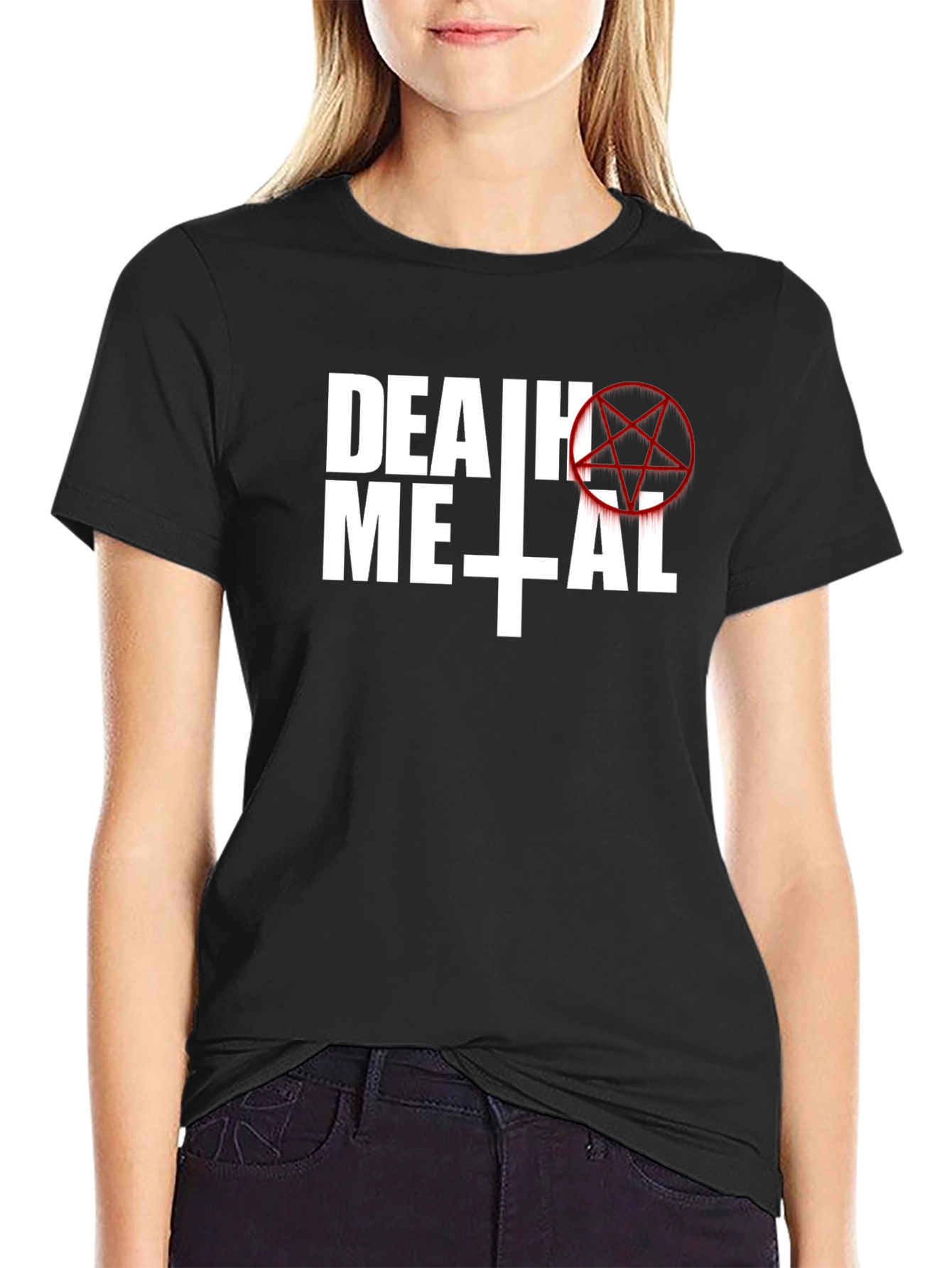 Death Metal T-Shirt - Black Graphic Tee
