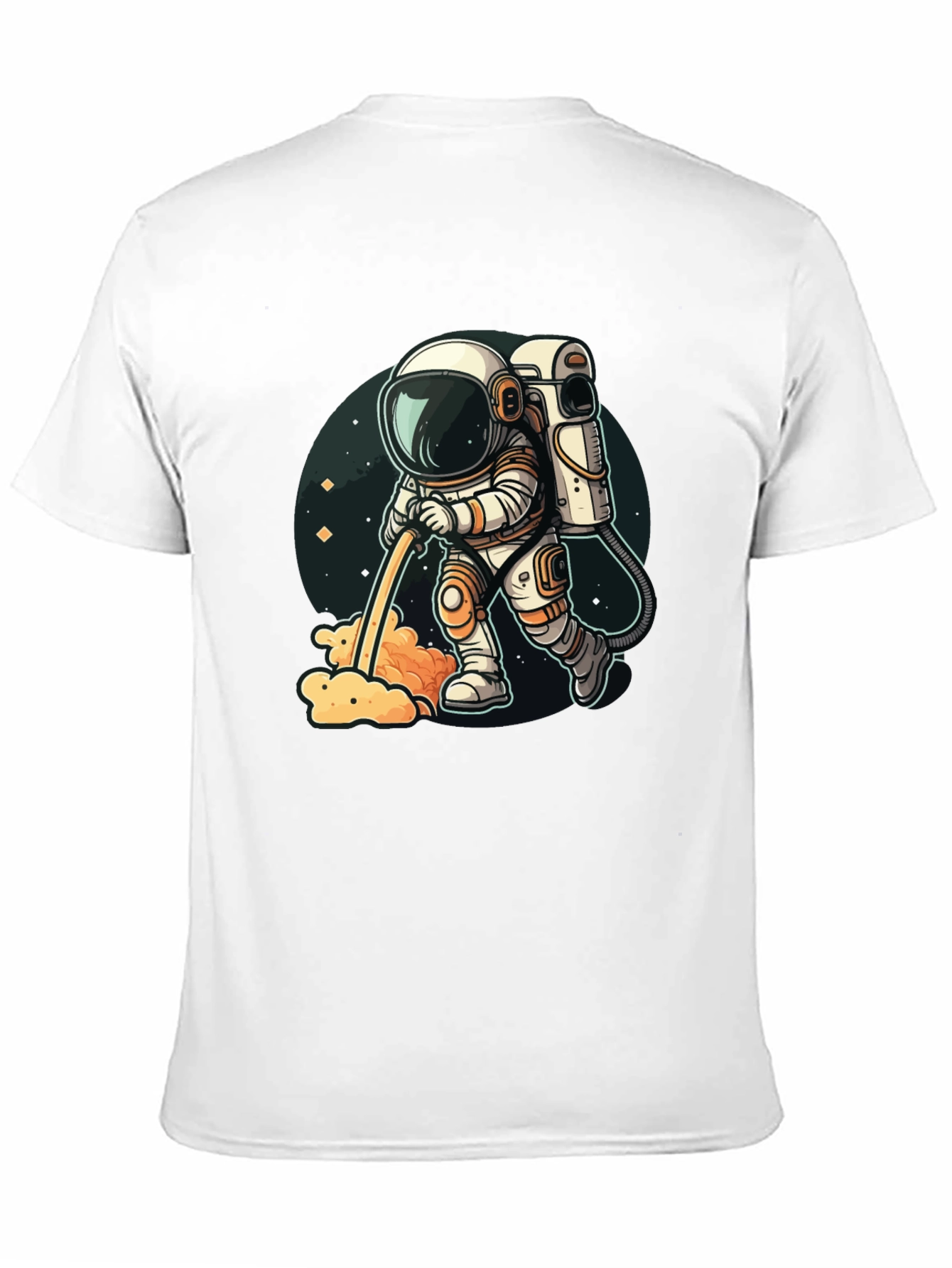 Astronauts Mess Crew Neck T-Shirt - Unique Space Tee