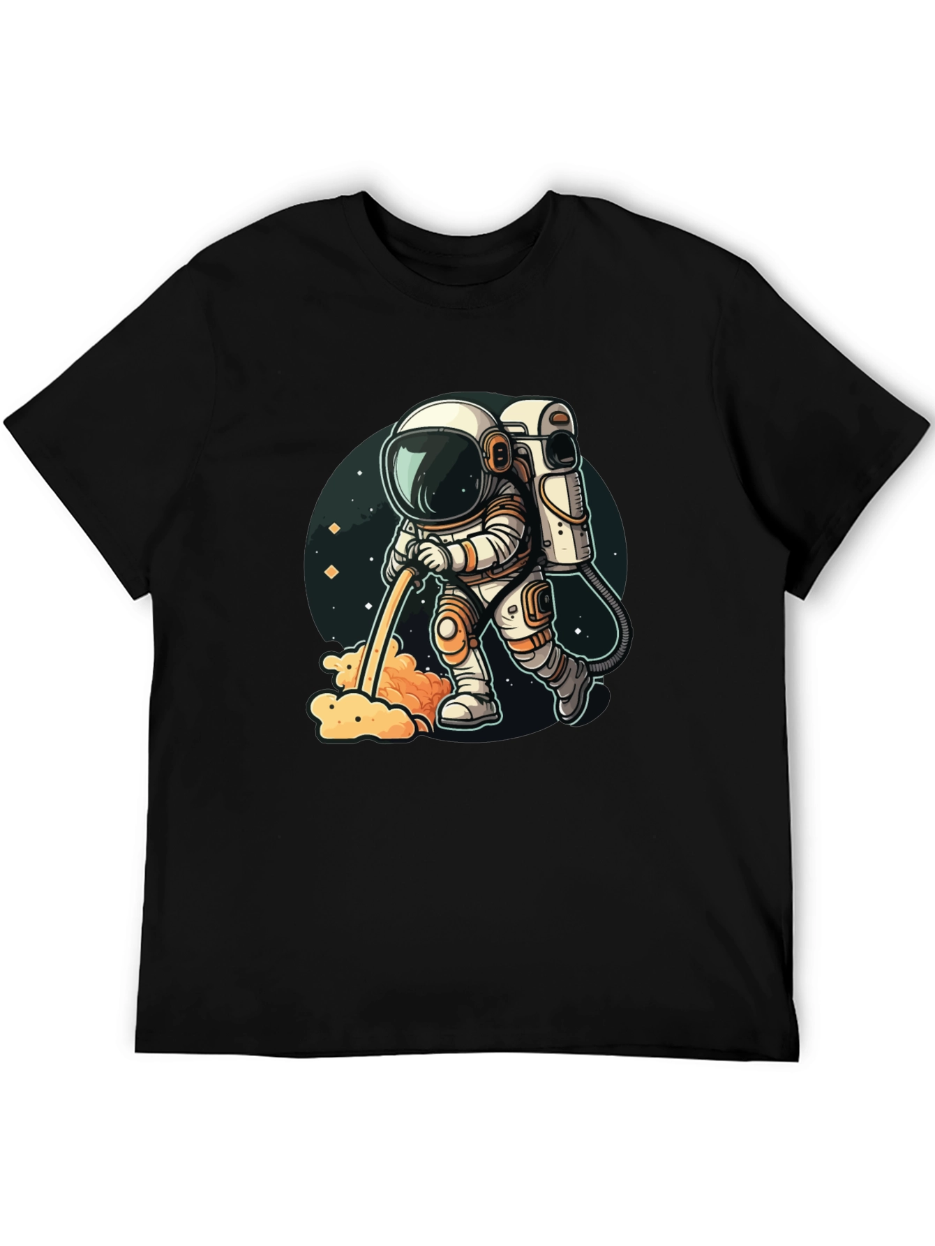 Astronauts Mess Crew Neck T-Shirt - Unique Space Tee