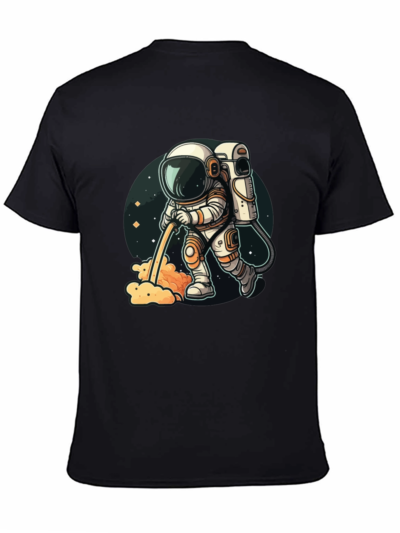 Astronauts Mess Crew Neck T-Shirt - Unique Space Tee
