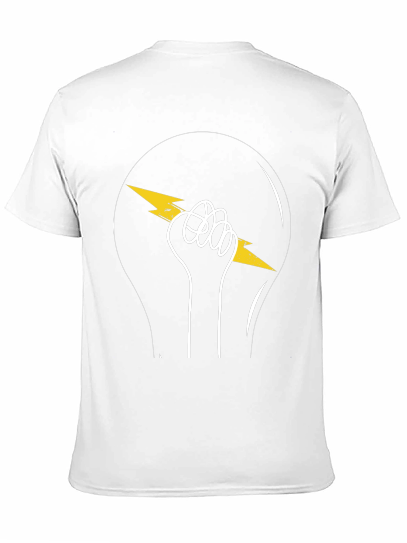 Electrifying Fist Graphic T-Shirt - Black