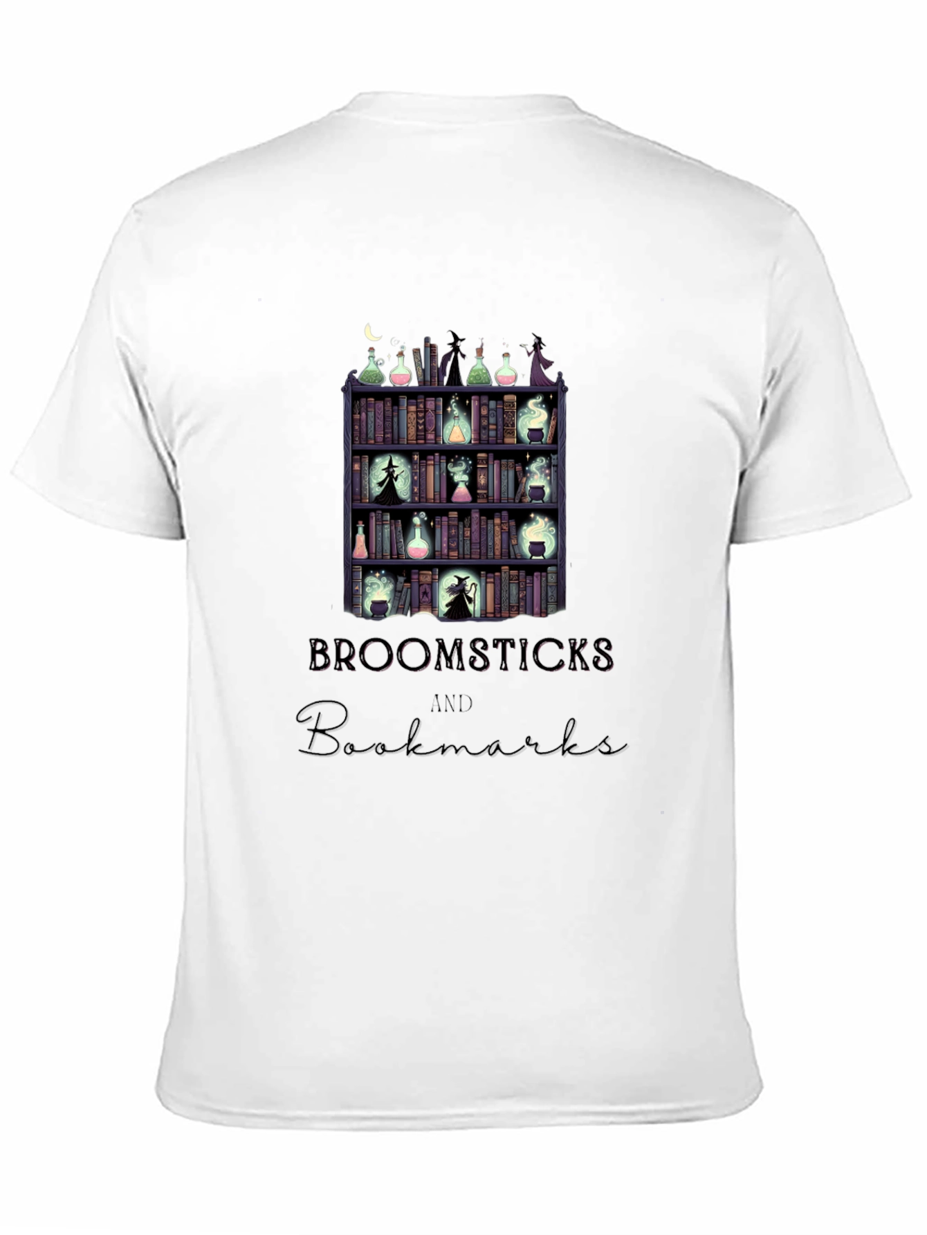 Witchy Bookshelf T-Shirt