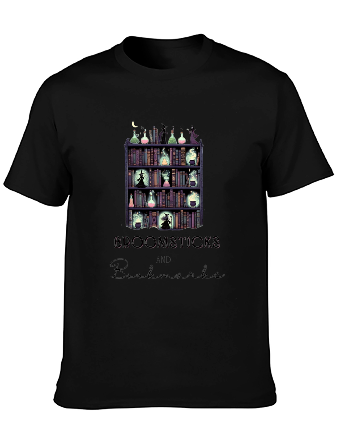 Witchy Bookshelf T-Shirt