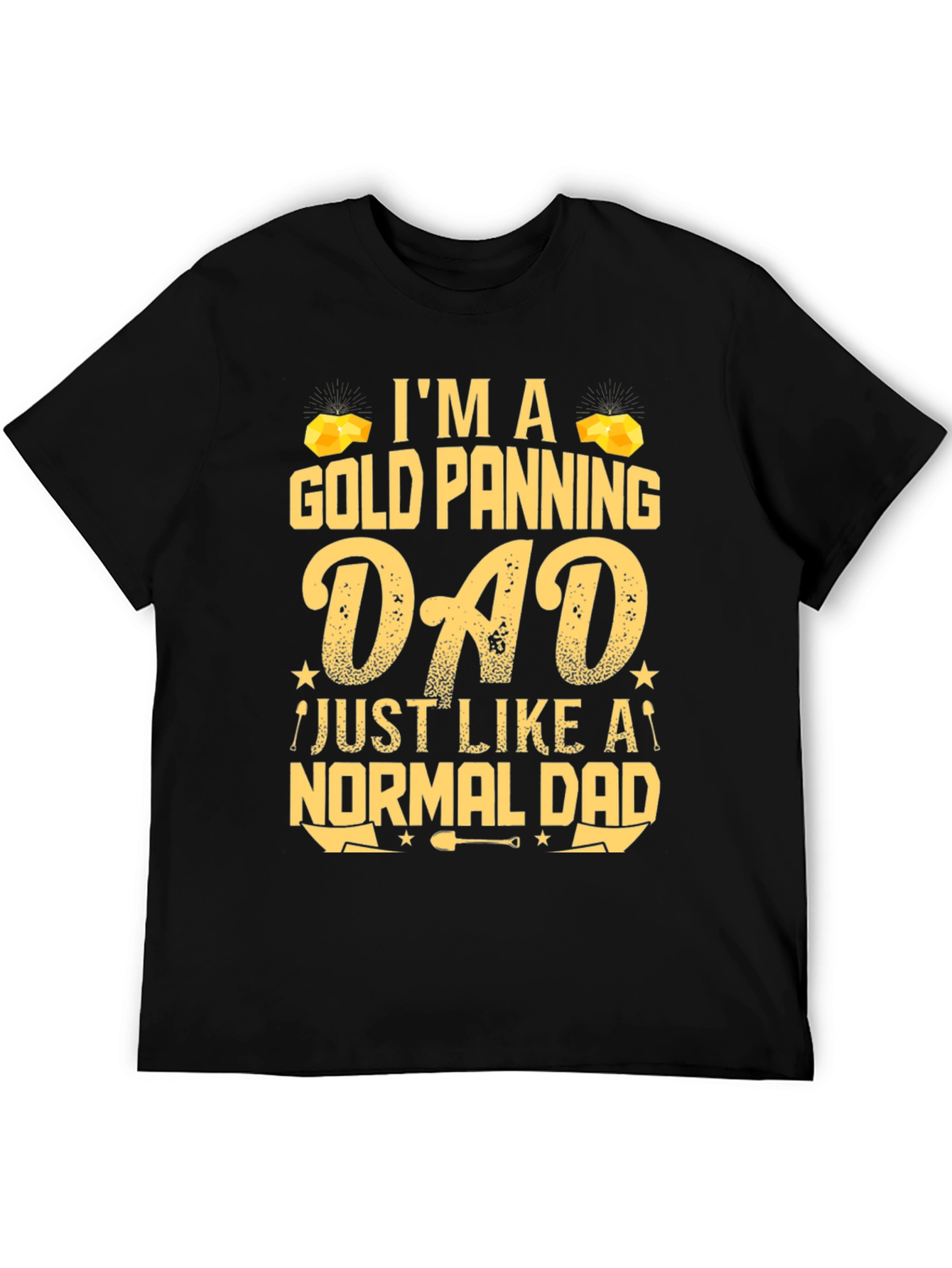 Gold Panning Dad T-Shirt - Novelty Gift