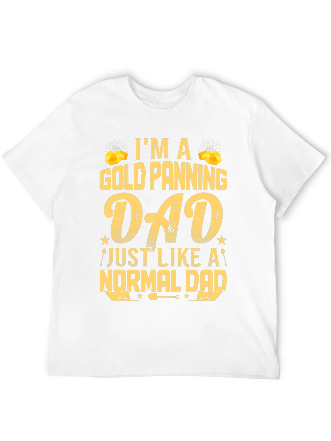 Gold Panning Dad T-Shirt - Novelty Gift