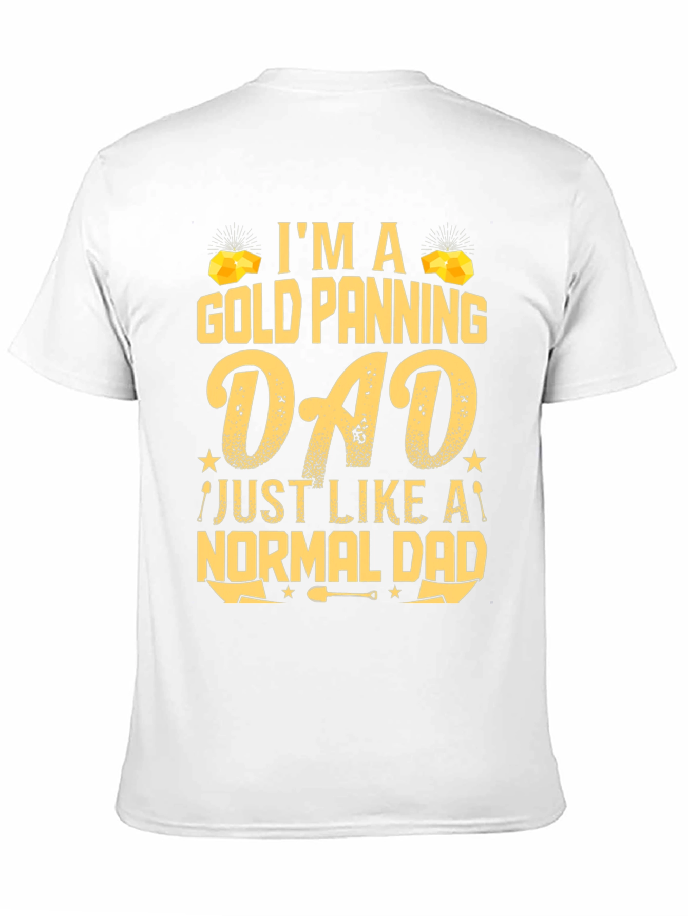 Gold Panning Dad T-Shirt - Novelty Gift