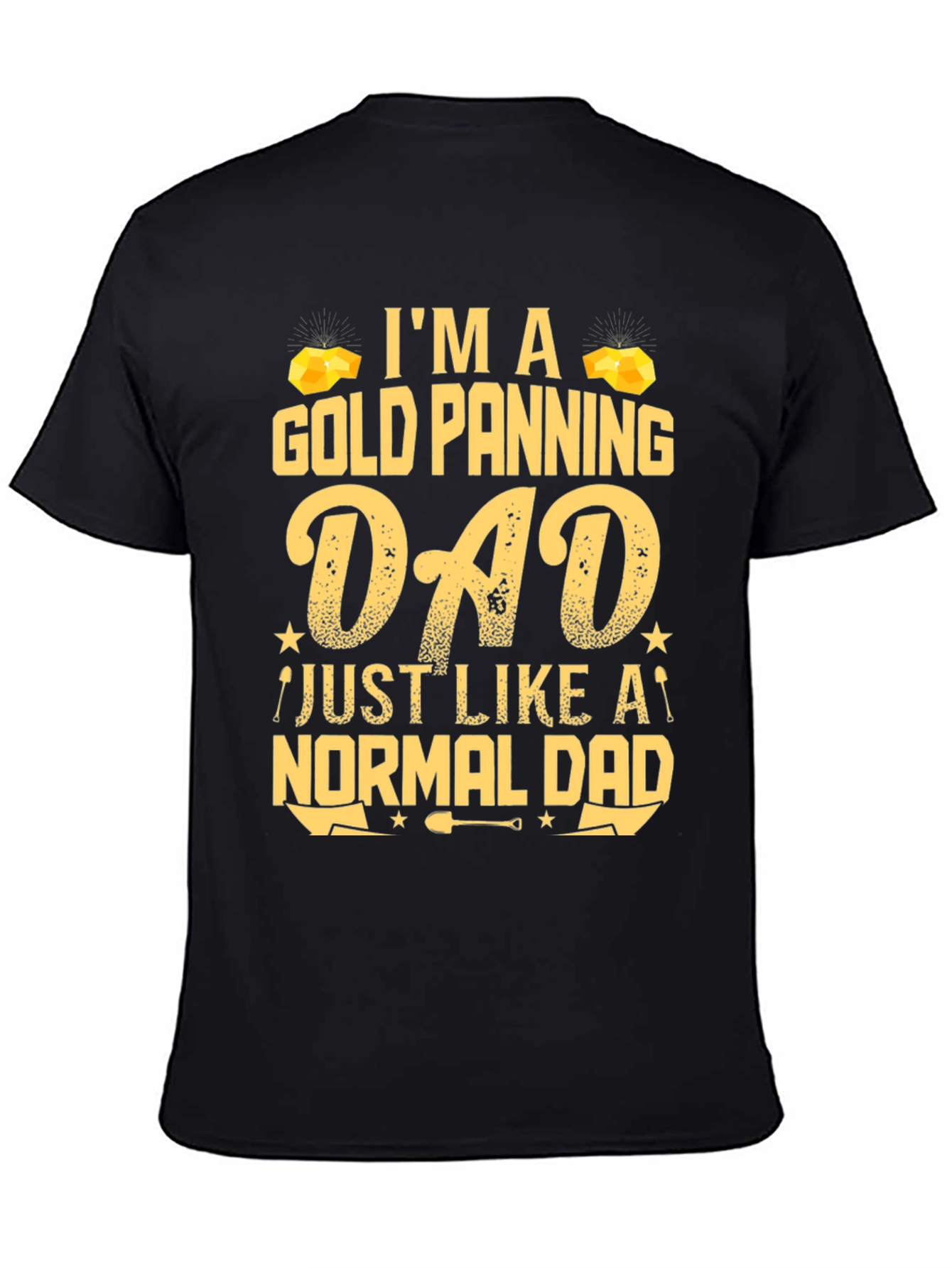 Gold Panning Dad T-Shirt - Novelty Gift
