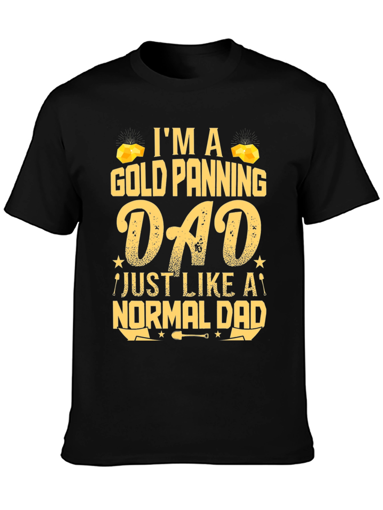 Gold Panning Dad T-Shirt - Novelty Gift