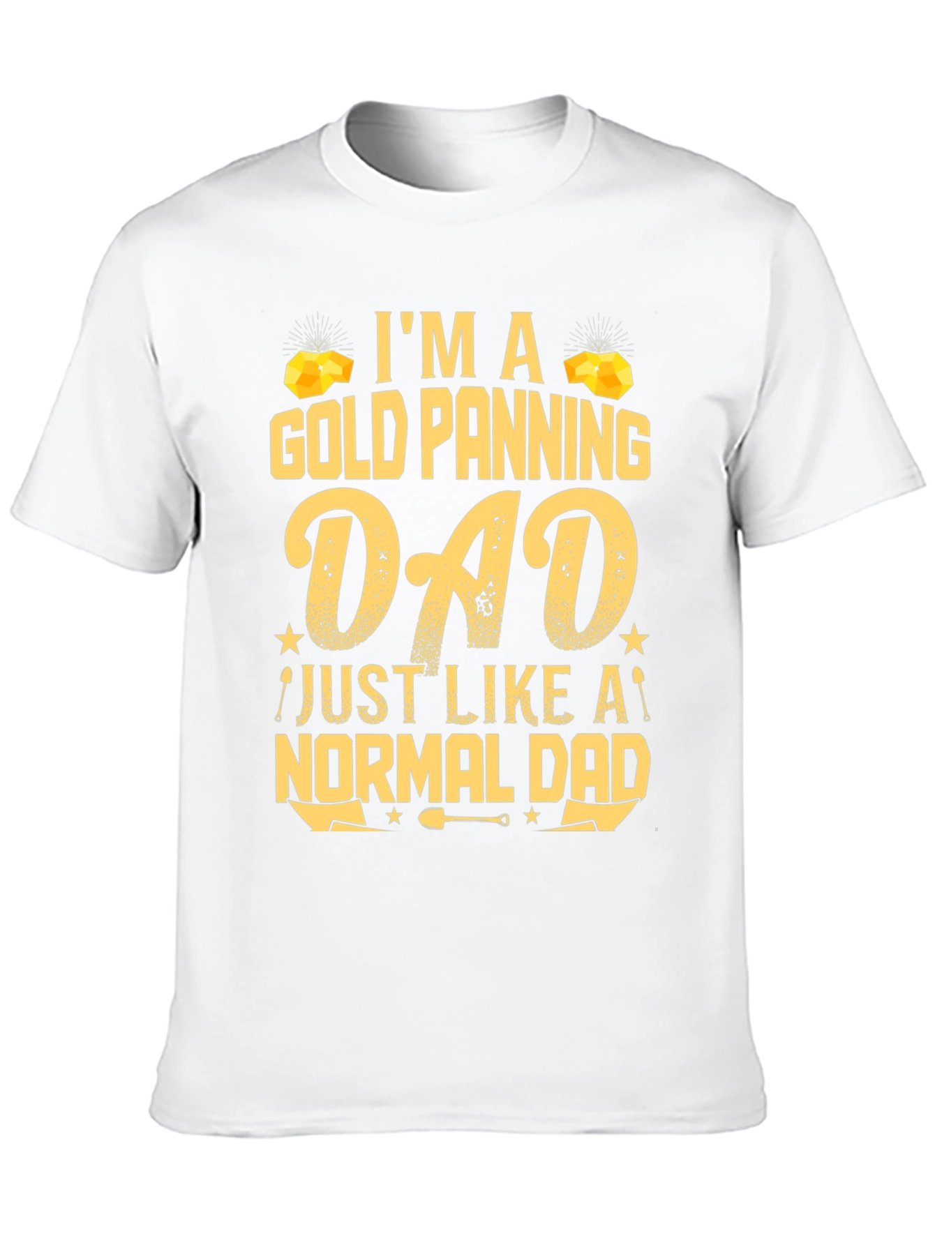Gold Panning Dad T-Shirt - Novelty Gift