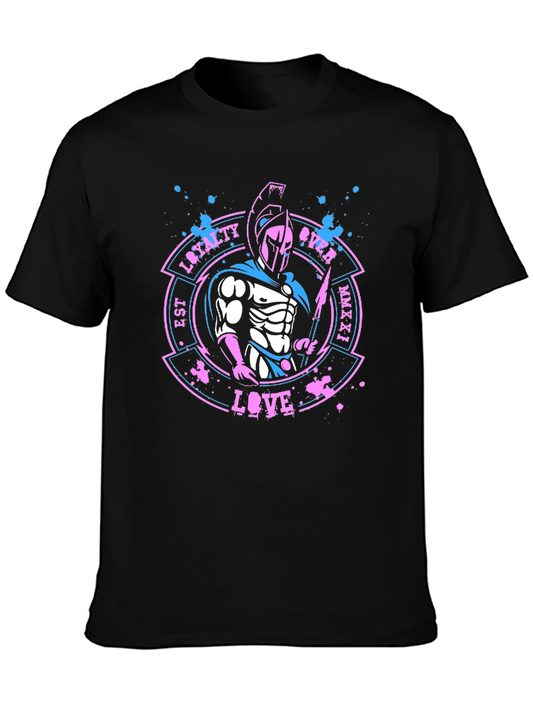 Loyalty Over Love Spartan Graphic Tee
