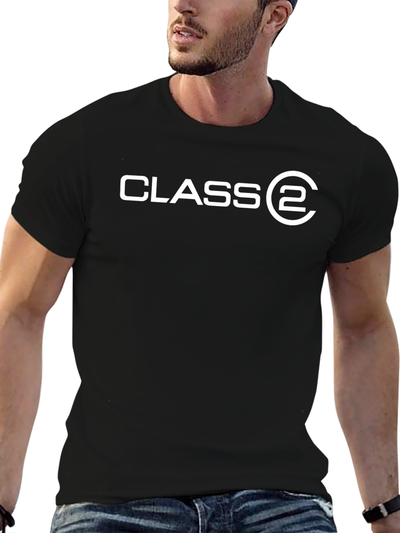 Class 2 T-Shirt - Cool & Casual Black Tee