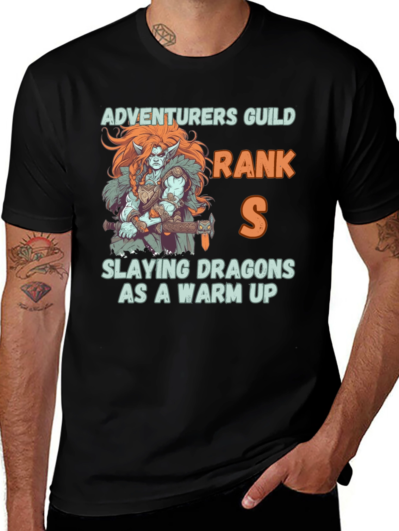 Adventurers Guild Rank S T-Shirt