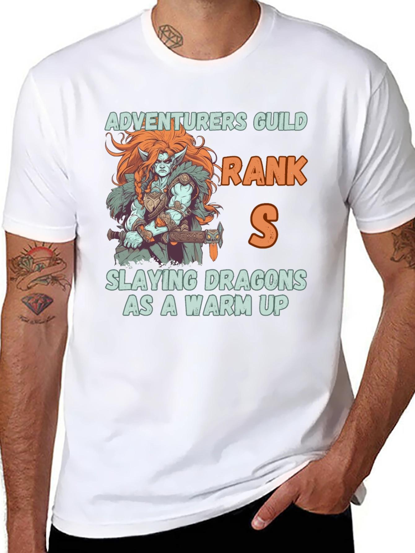 Adventurers Guild Rank S T-Shirt