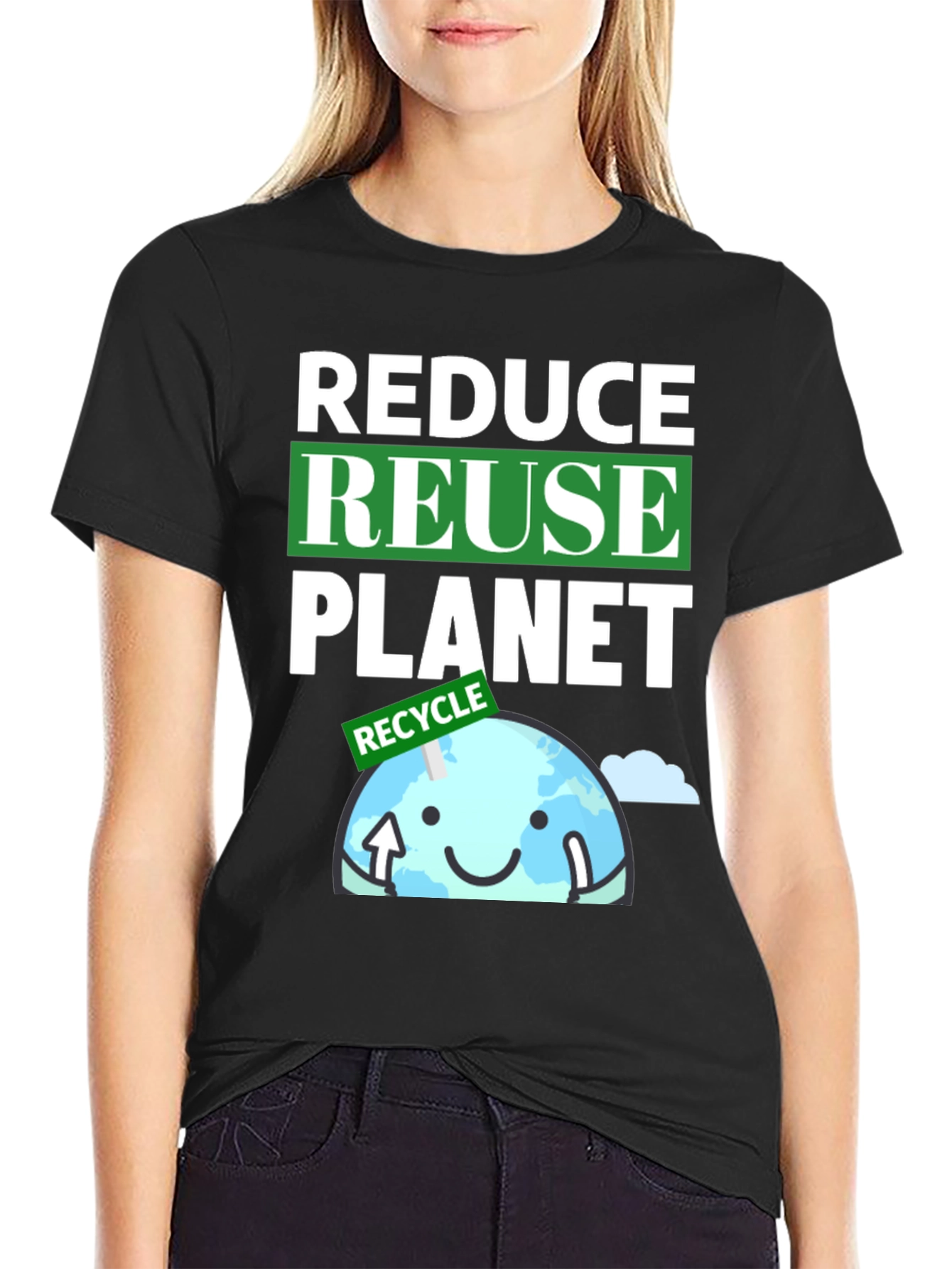 Reduce Reuse Planet T-Shirt