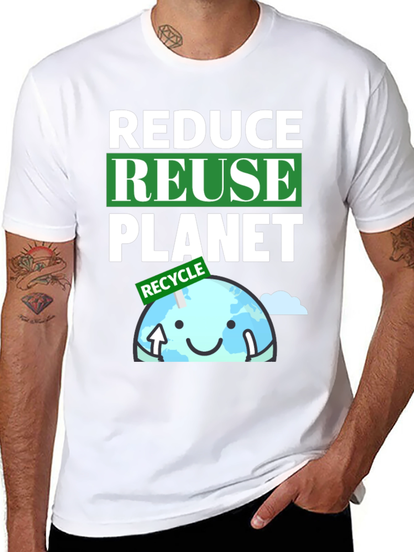 Reduce Reuse Planet T-Shirt