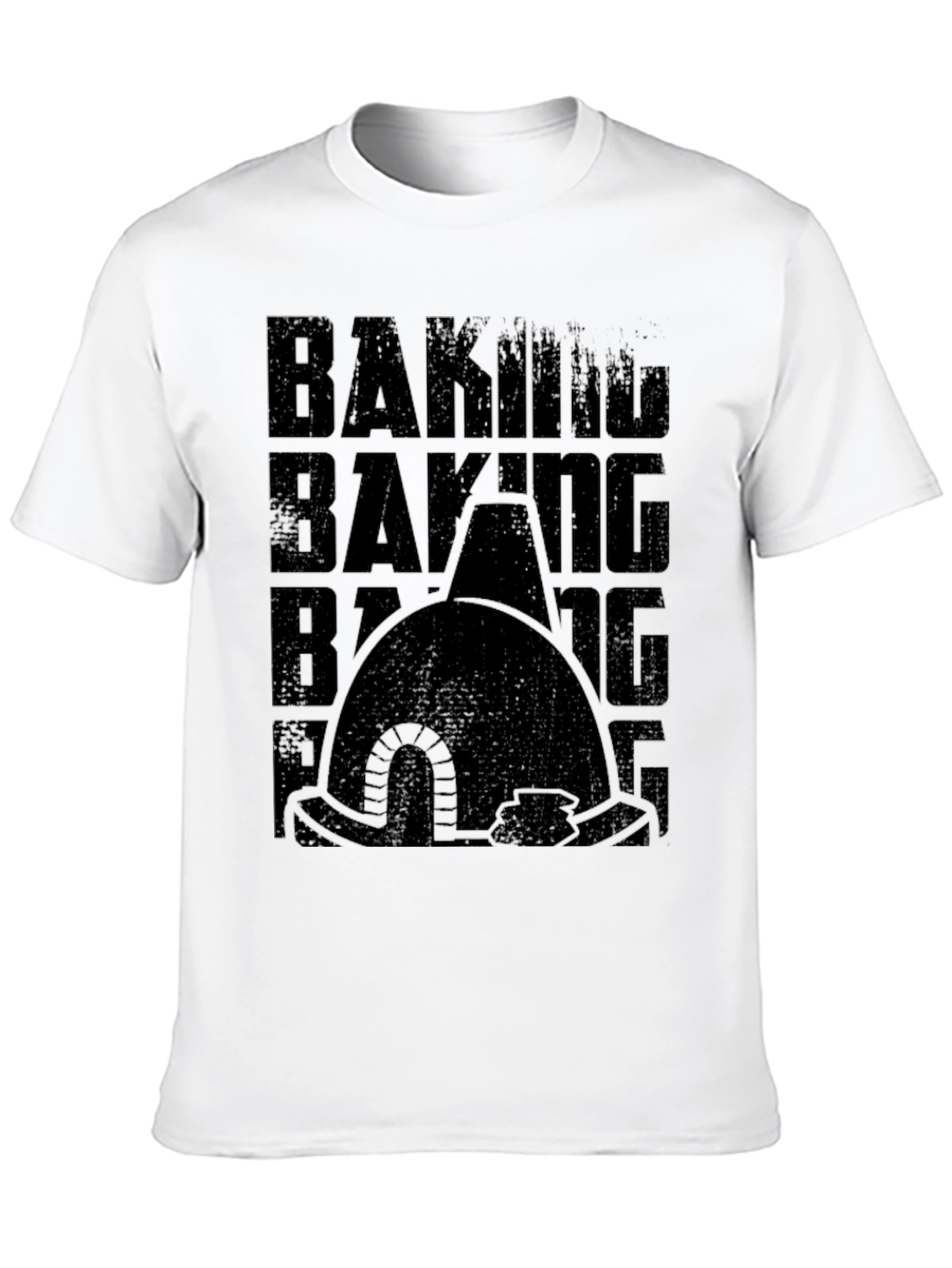 Baking Graphic T-Shirt - Oven Design Tee