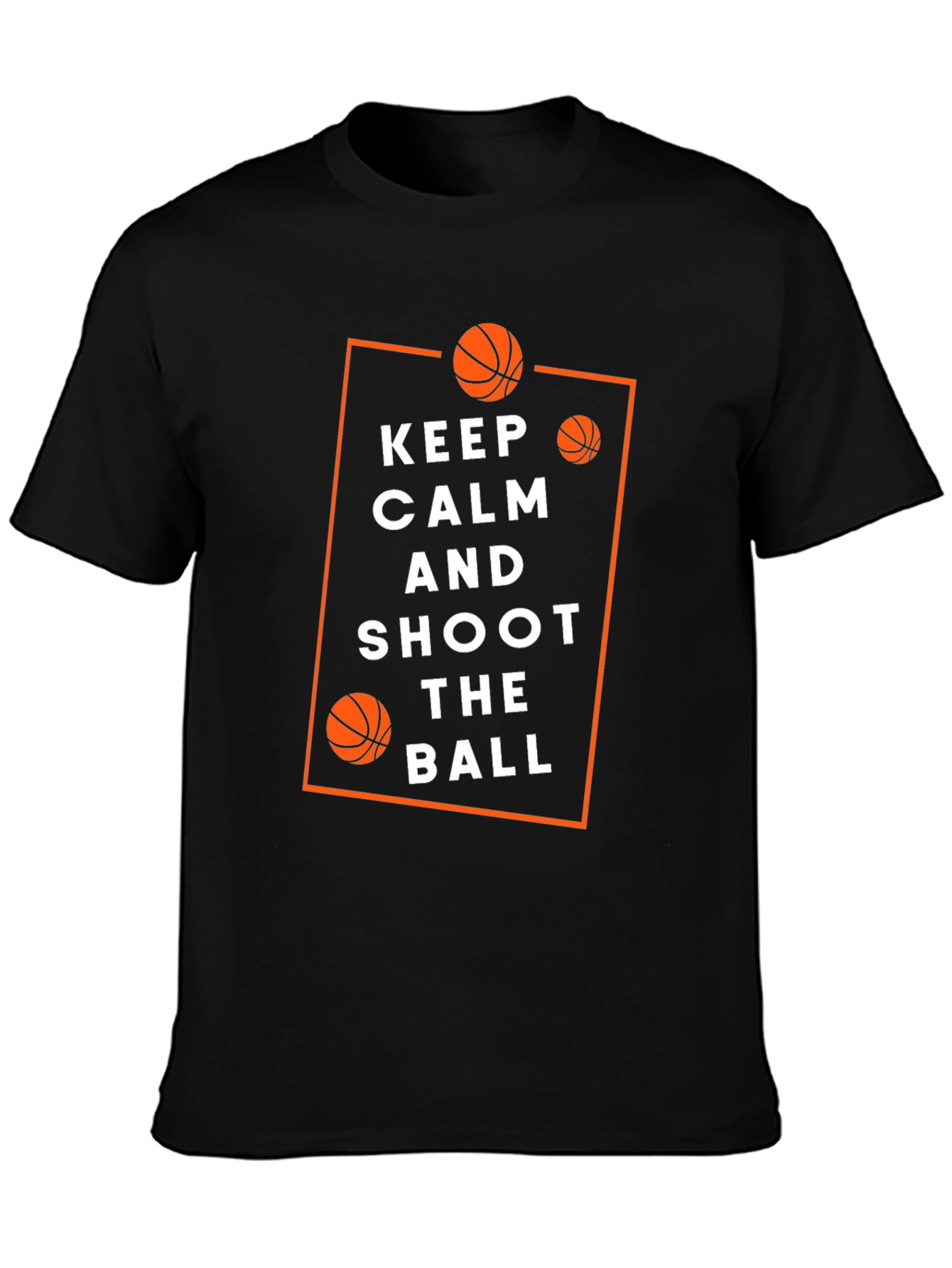 Keep Calm & Shoot Basketball T-Shirt