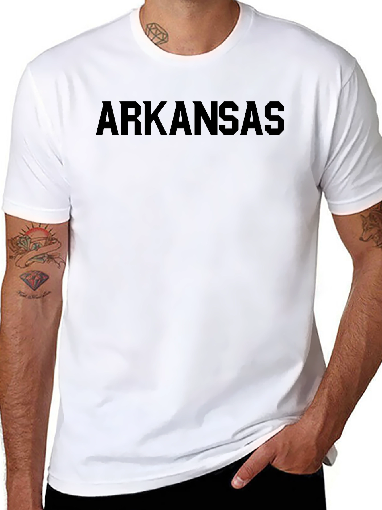 Arkansas Graphic T-Shirt - Classic State Pride Tee