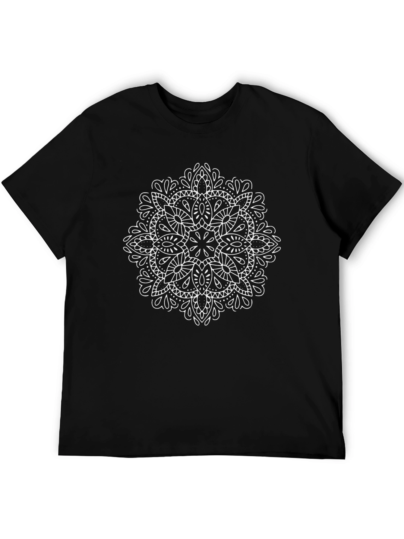 Mandala Graphic T-Shirt - Black