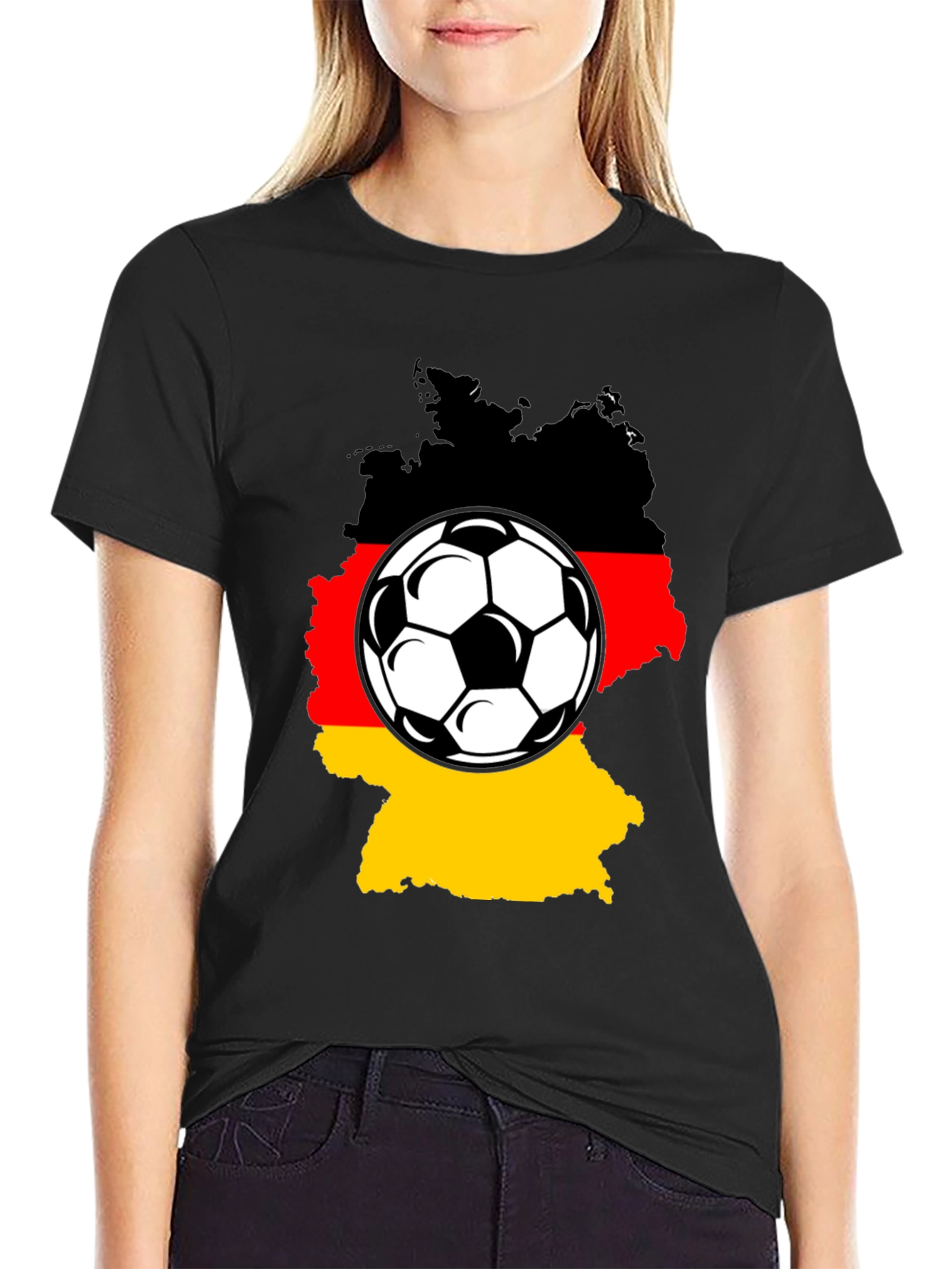 Germany Flag Soccer T-Shirt